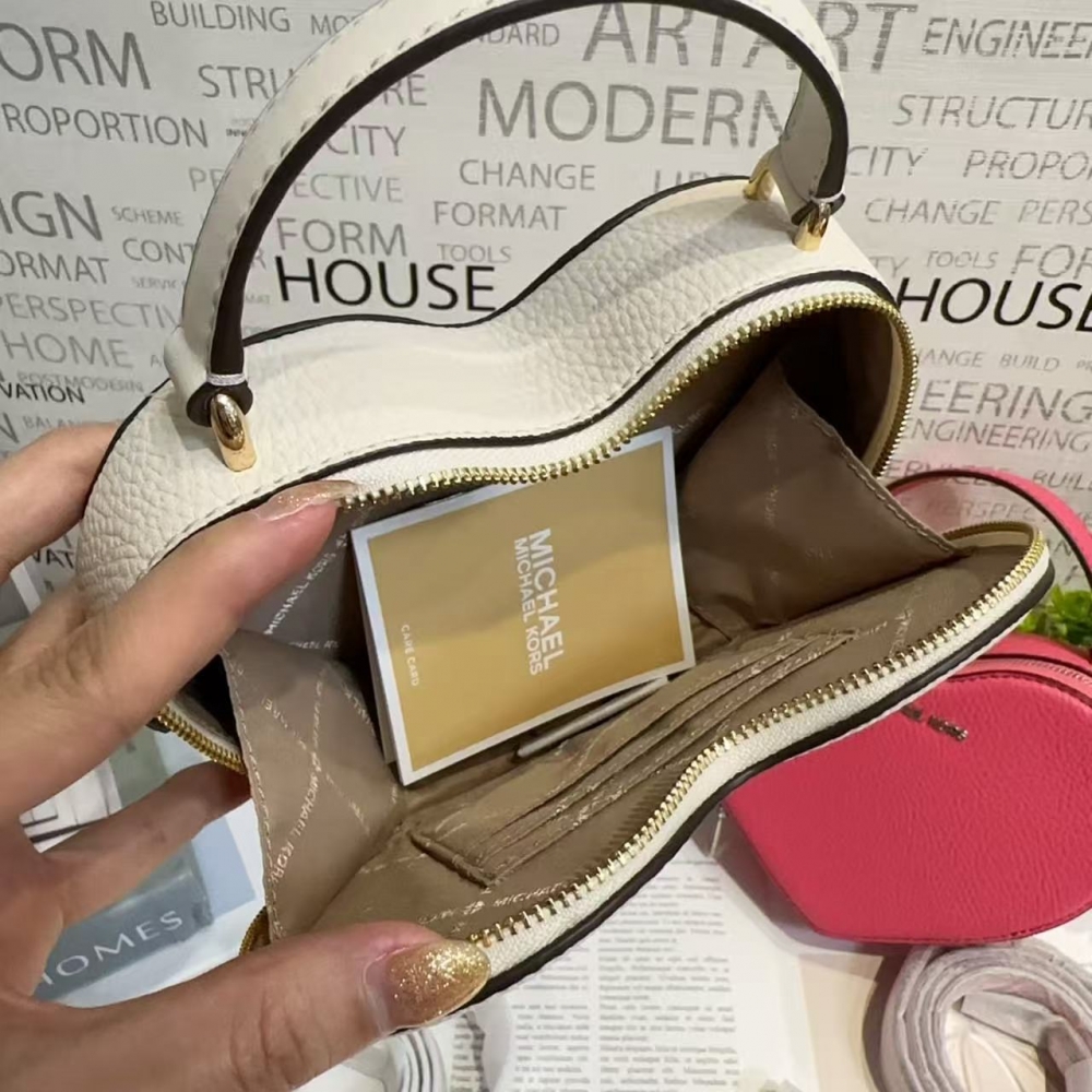 MK 愛心包｜Michael Kors 情人節限定包款｜手提斜背兩用包